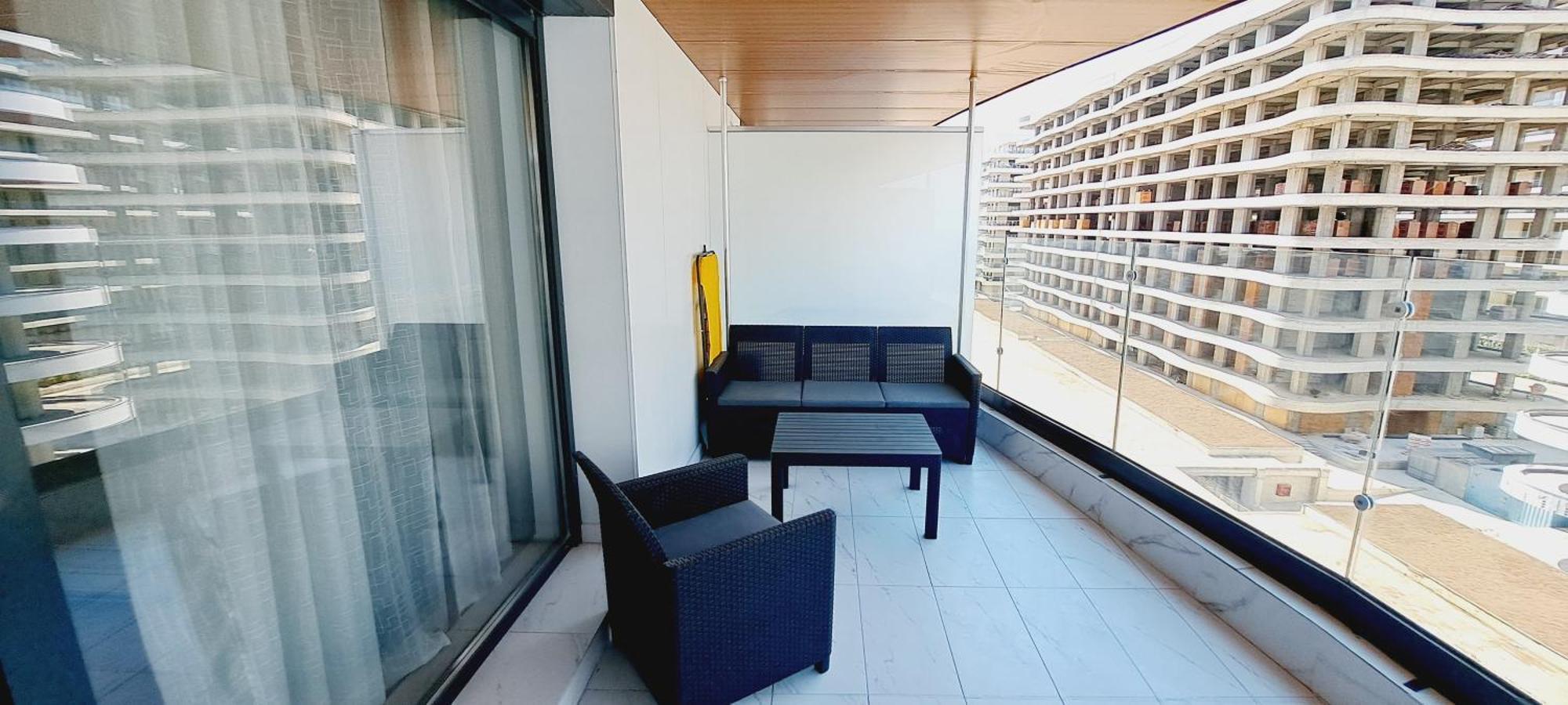 Mamaia Nord Studio La 10 M De Plaja Langa Cluburi Exteriör bild